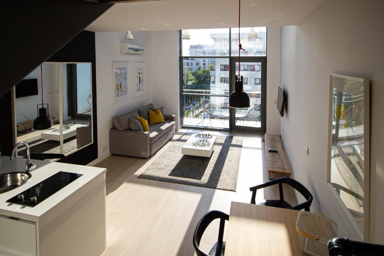 Qbik Loft Modern Apartment Varsavia Esterno foto