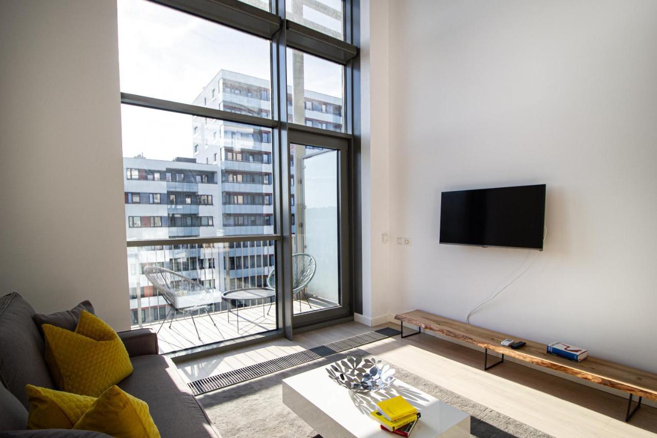 Qbik Loft Modern Apartment Varsavia Esterno foto