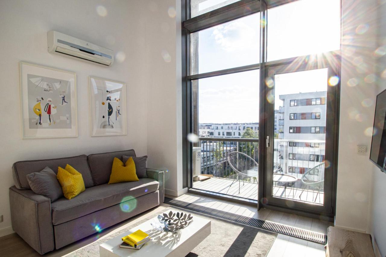 Qbik Loft Modern Apartment Varsavia Esterno foto