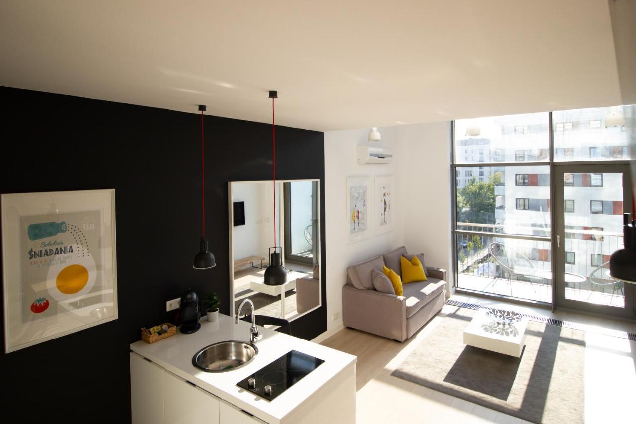 Qbik Loft Modern Apartment Varsavia Esterno foto
